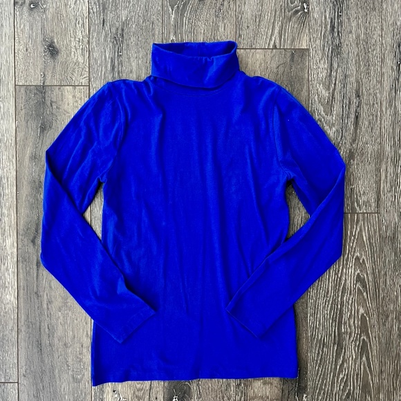 J. Crew Factory Turtleneck Long Sleeve Tee - Picture 1 of 4